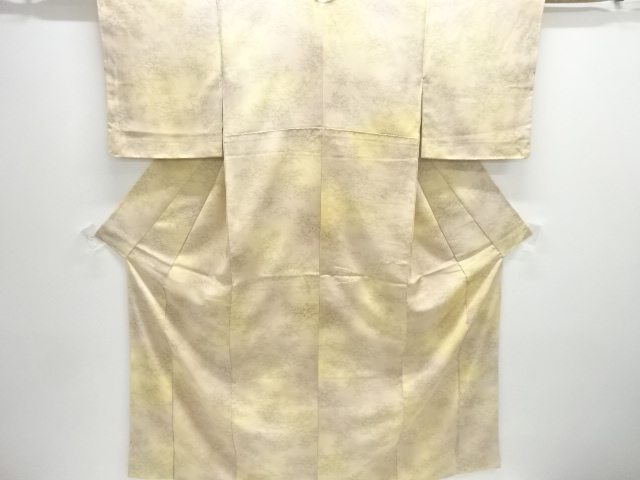 JAPANESE KIMONO / UNUSED KOMON / BOKASHI / FLOWER 